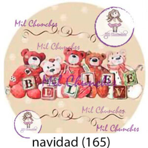 Cromo Papel Navidad-165