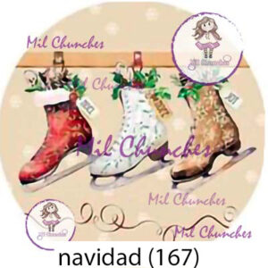 Cromo Papel Navidad-167