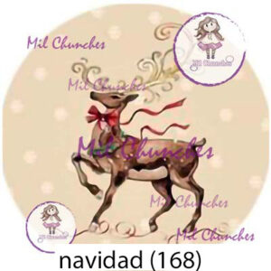 Cromo Papel Navidad-168