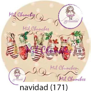 Cromo Papel Navidad-171