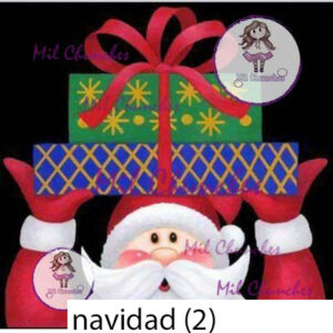 Cromo Papel Navidad 002
