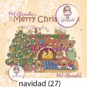 Cromo Papel Navidad 027