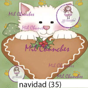 Cromo Papel Navidad 035