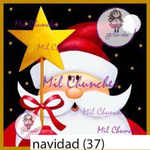Cromo Papel Navidad 037