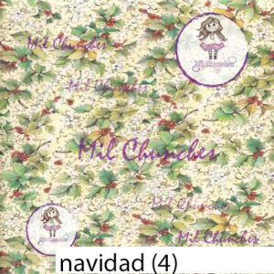 Cromo Papel Navidad 004