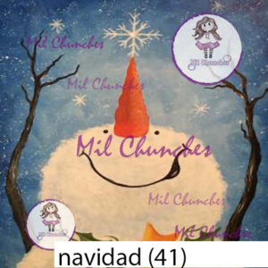 Cromo Papel Navidad-041