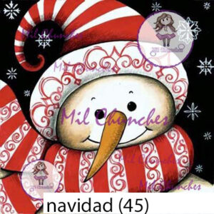 Cromo Papel Navidad-045