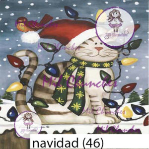Cromo Papel Navidad-046