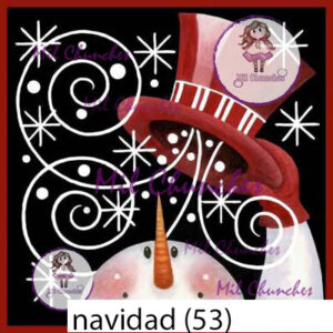 Cromo Papel Navidad-053