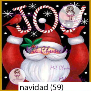Cromo Papel Navidad-059