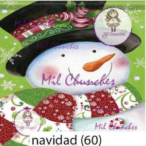 Cromo Papel Navidad-060