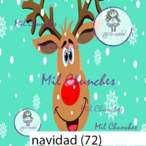 Cromo Papel Navidad-072