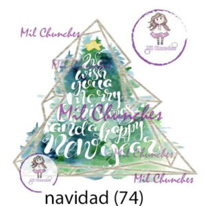 Cromo Papel Navidad-074