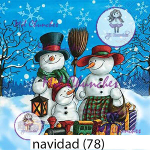 Cromo Papel Navidad-078