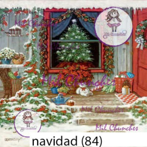 Cromo Papel Navidad-084