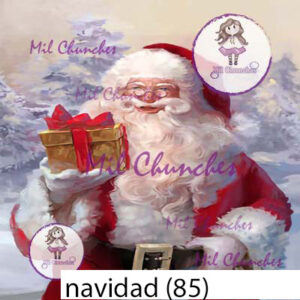 Cromo Papel Navidad-085