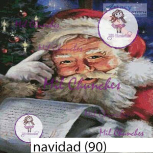 Cromo Papel Navidad-090