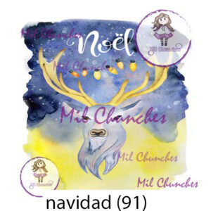 Cromo Papel Navidad-091