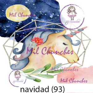 Cromo Papel Navidad-093