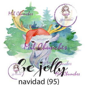 Cromo Papel Navidad-095