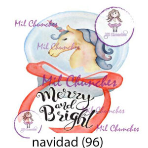 Cromo Papel Navidad-096