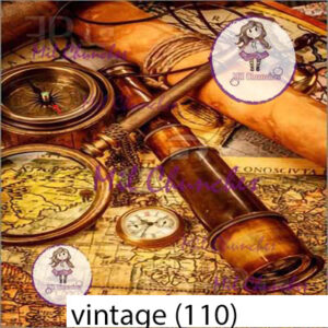 Cromo Papel Vintage-110