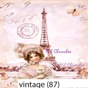 Cromo Papel Vintage-087